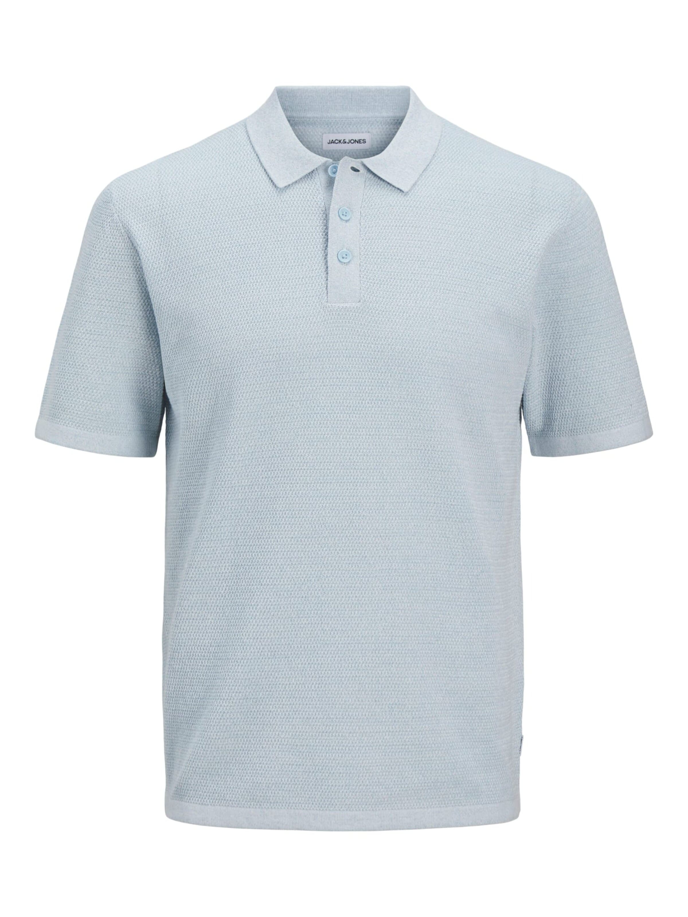 JACK & JONES Tricot 'george' in Blauw: voorkant