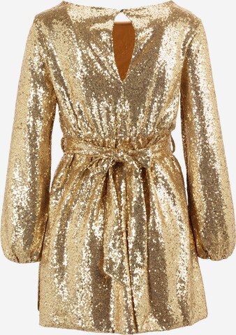 Dorothy Perkins Petite Kleid in Gold