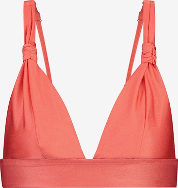 Hunkemöller Triangle Bikini Top 'Luxe' in Orange: front