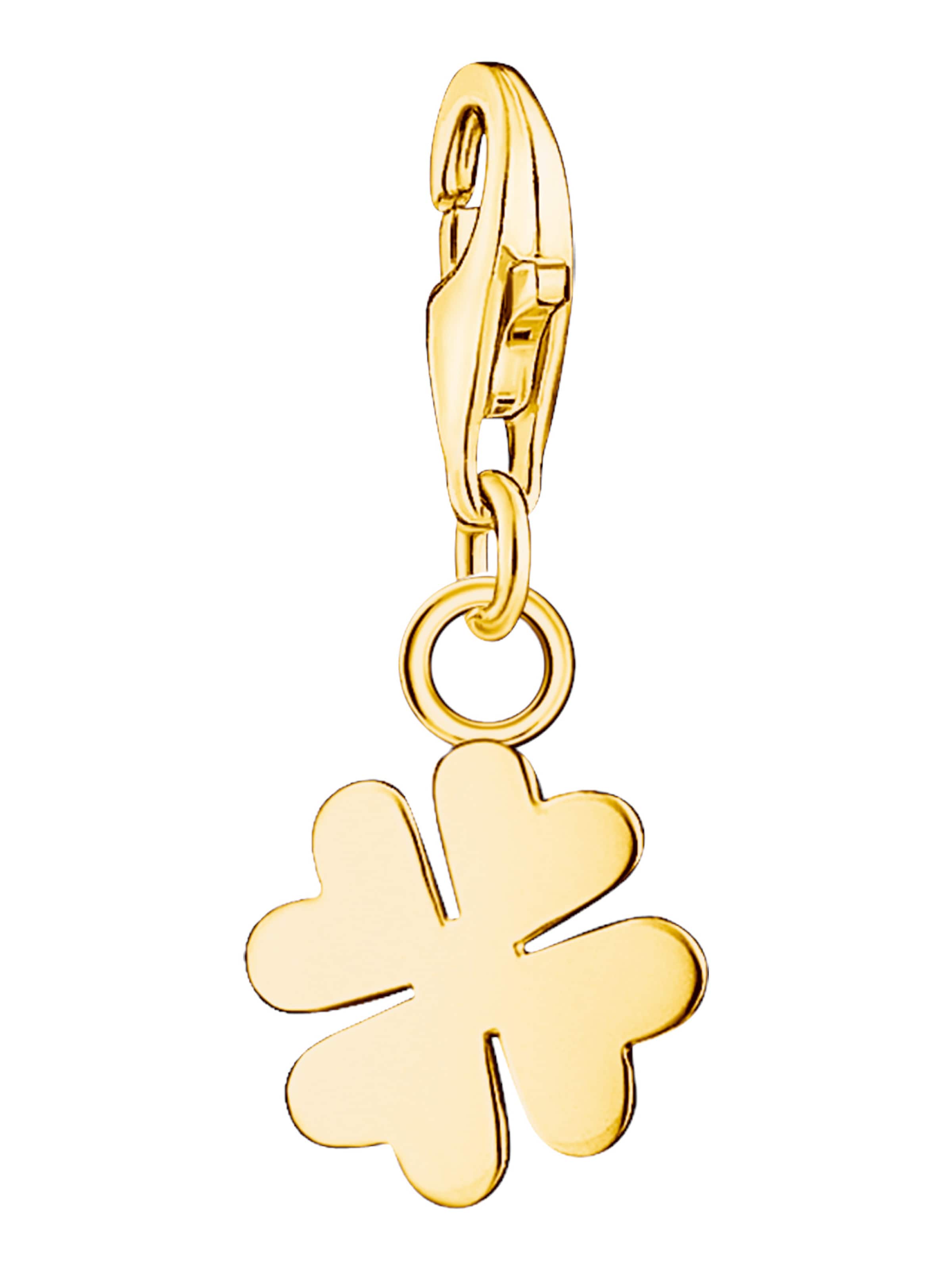 Thomas Sabo Anhänger 'Kleeblatt' in Gold