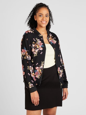 ONLY Carmakoma Between-Season Jacket 'LUX ELLIE' in Black: front