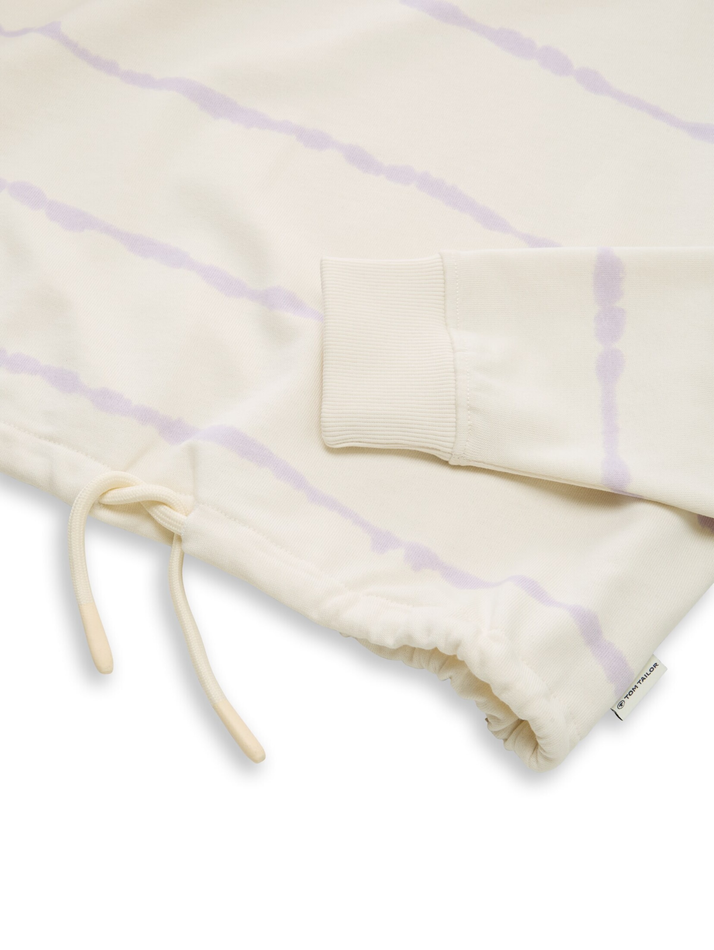 TOM TAILOR Sweatshirt in Beige