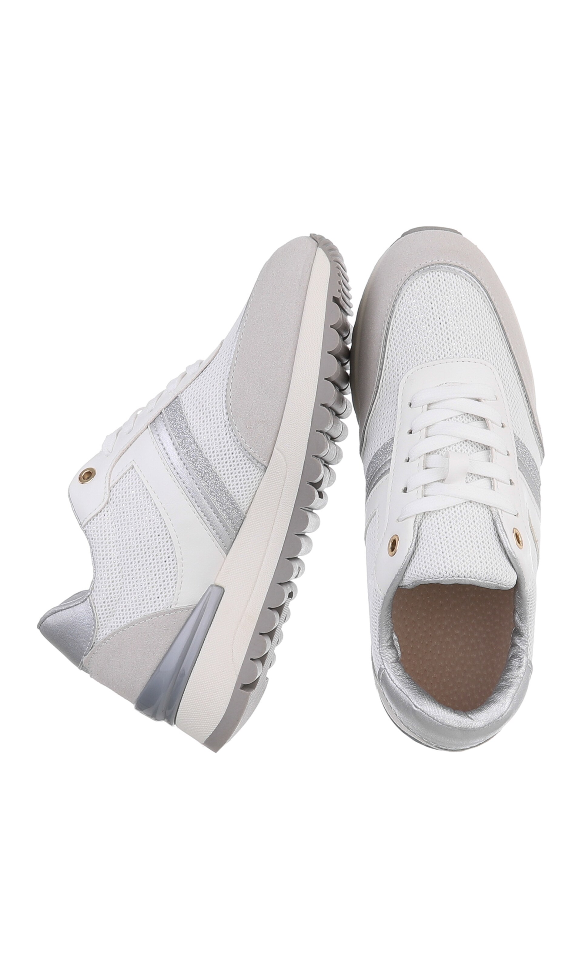 Ital-Design Sneaker in Weiß