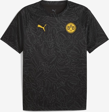 PUMA Tricot 'Borussia Dortmund' in Zwart: voorkant