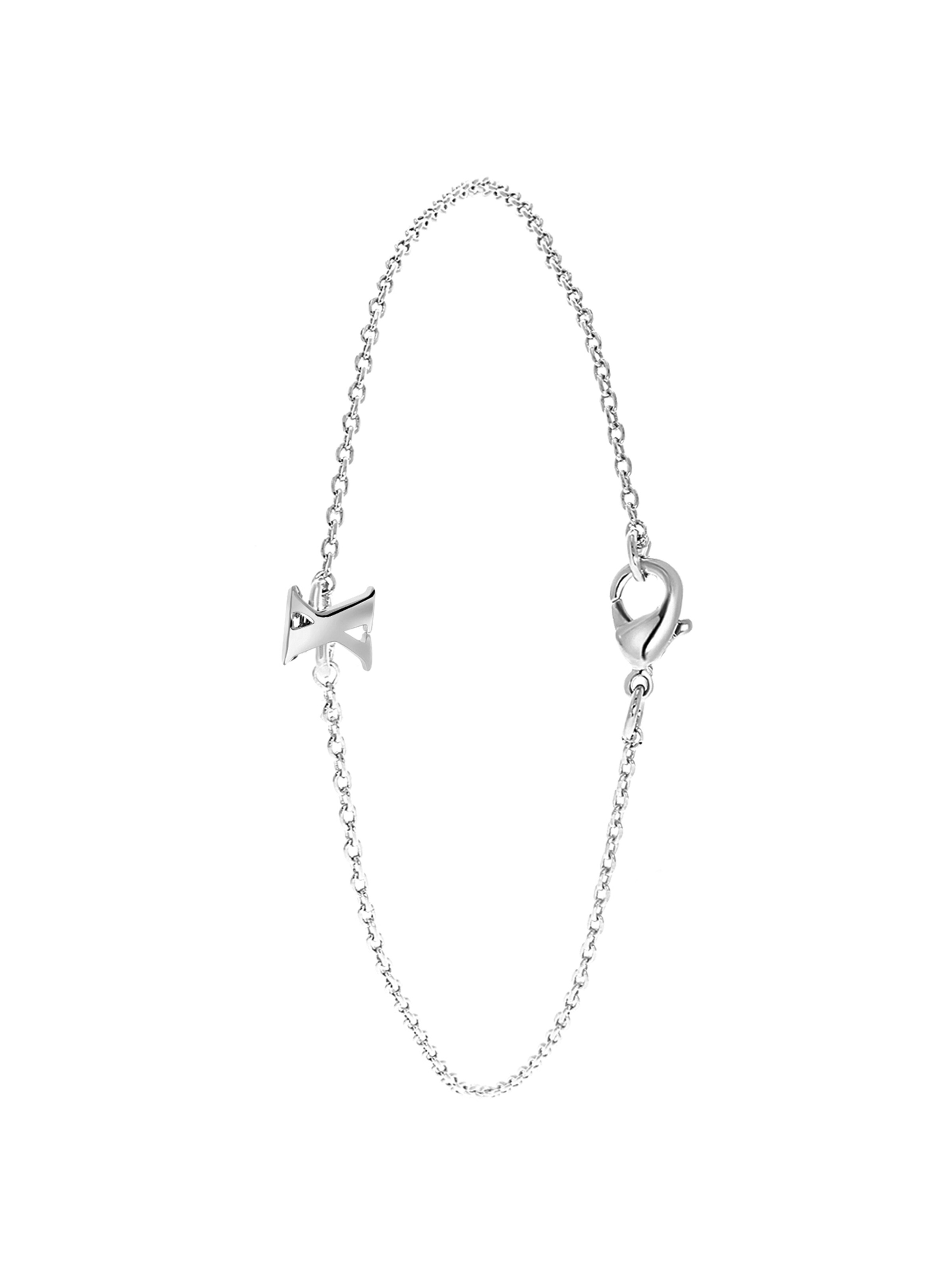 Lucardi Armband in Zilver: voorkant