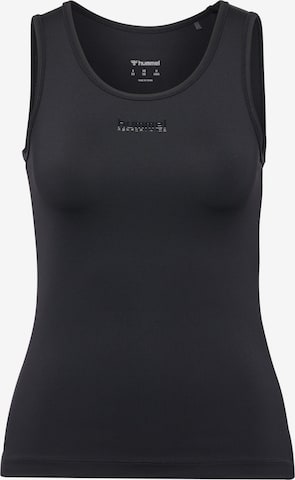 Haut de sport Hummel en noir : devant