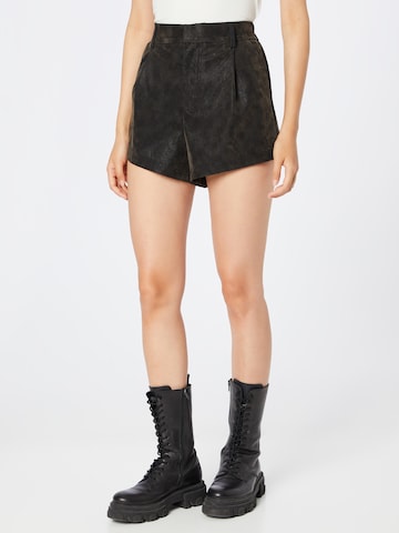 Free People - Loosefit Calças 'ROMA' em preto: frente