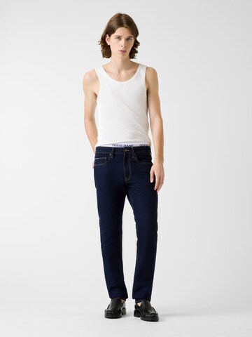 GUESS JEANS Slimfit Kavbojke 'G14' | modra barva: sprednja stran