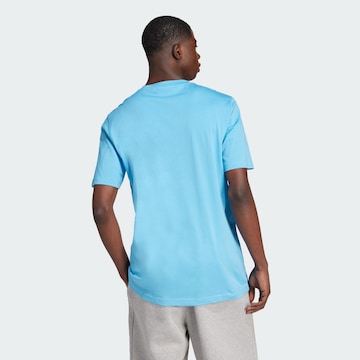 T-Shirt 'Adicolor Trefoil' ADIDAS ORIGINALS en bleu