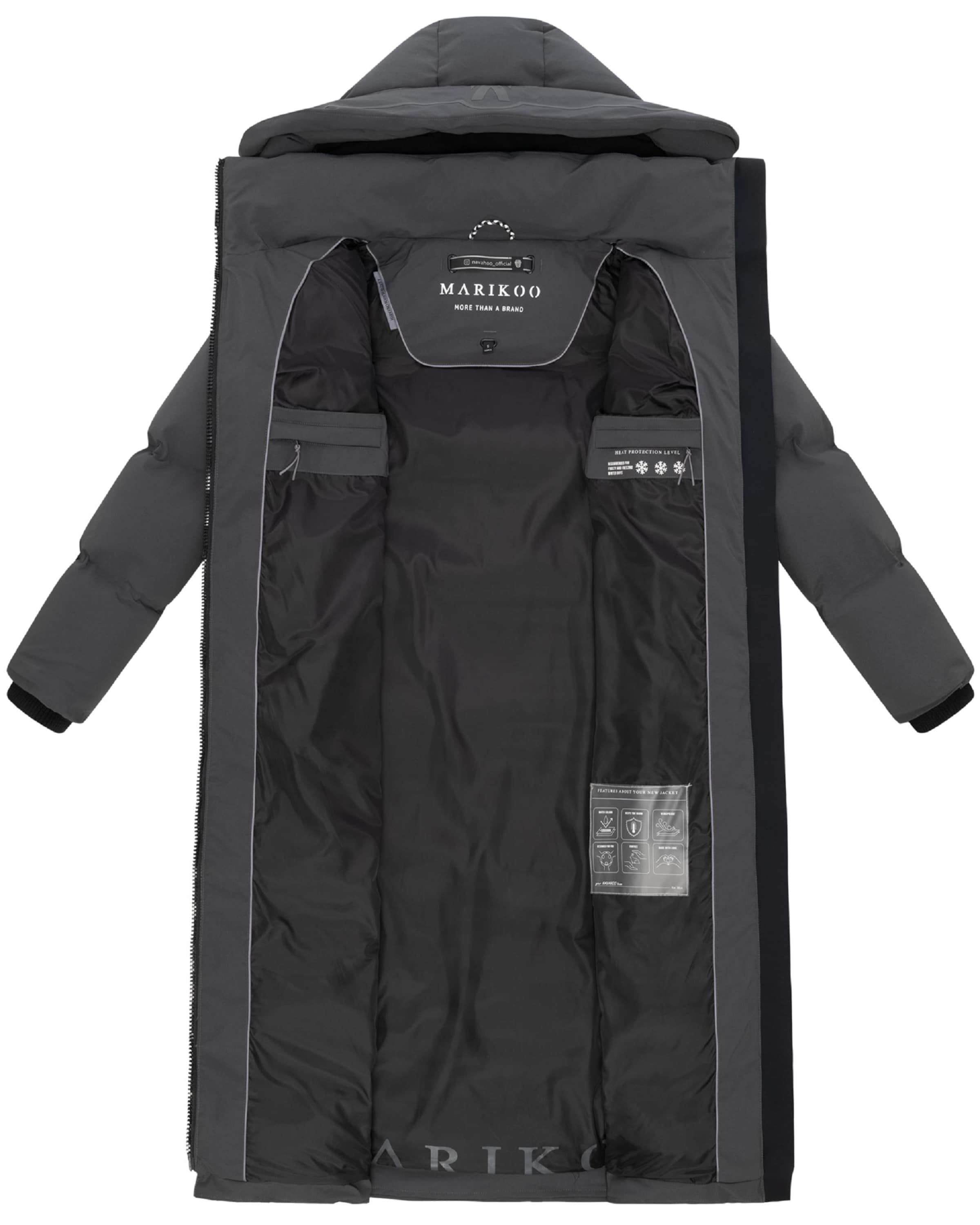 pilka MARIKOO Striukė-paltas 'Tikoraa 16'