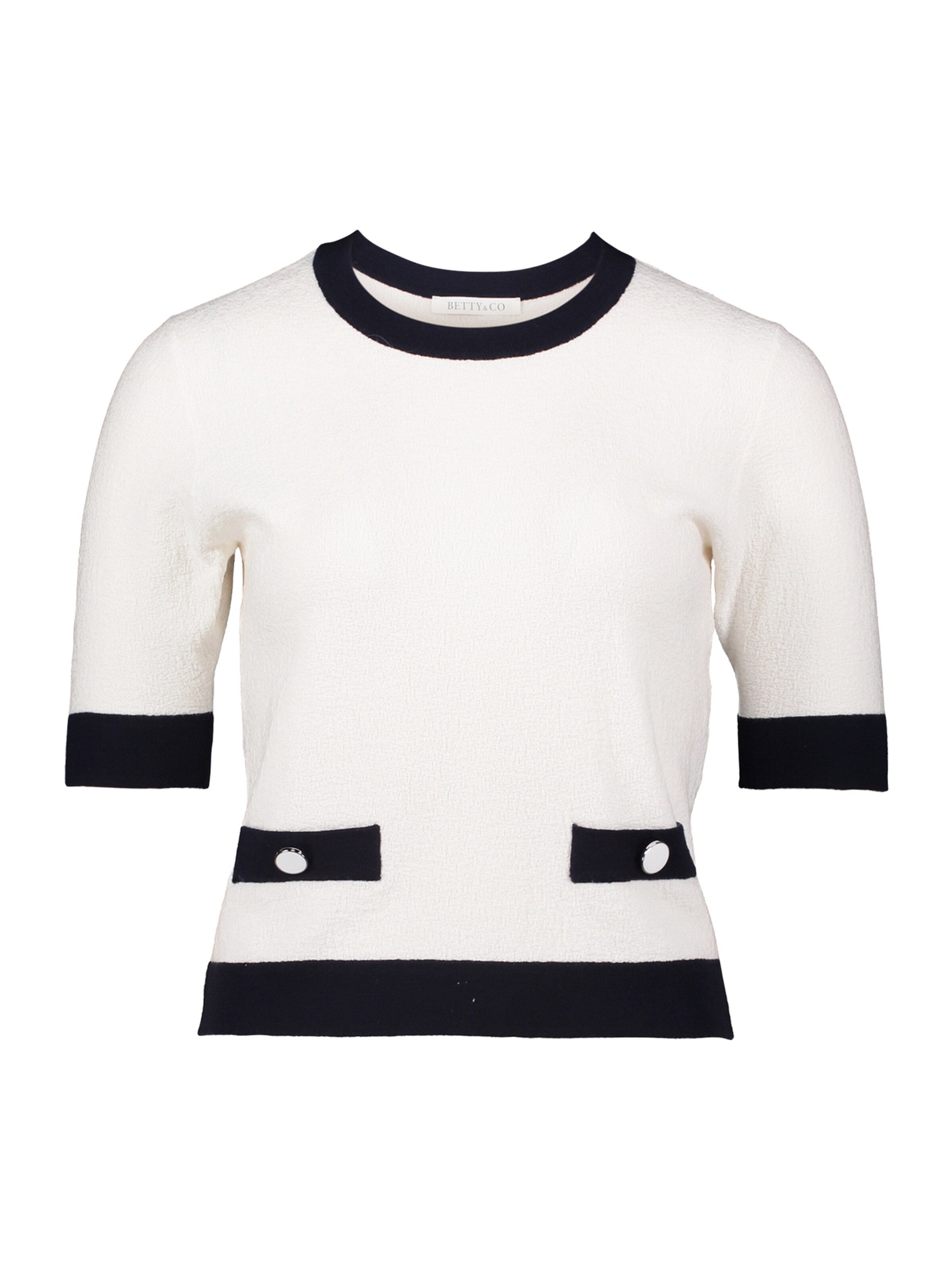 Betty & Co Pullover in Weiß: Vorderseite