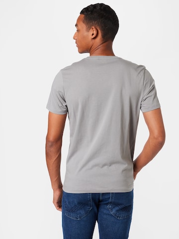 pilka TOM TAILOR Standartinis modelis Marškinėliai