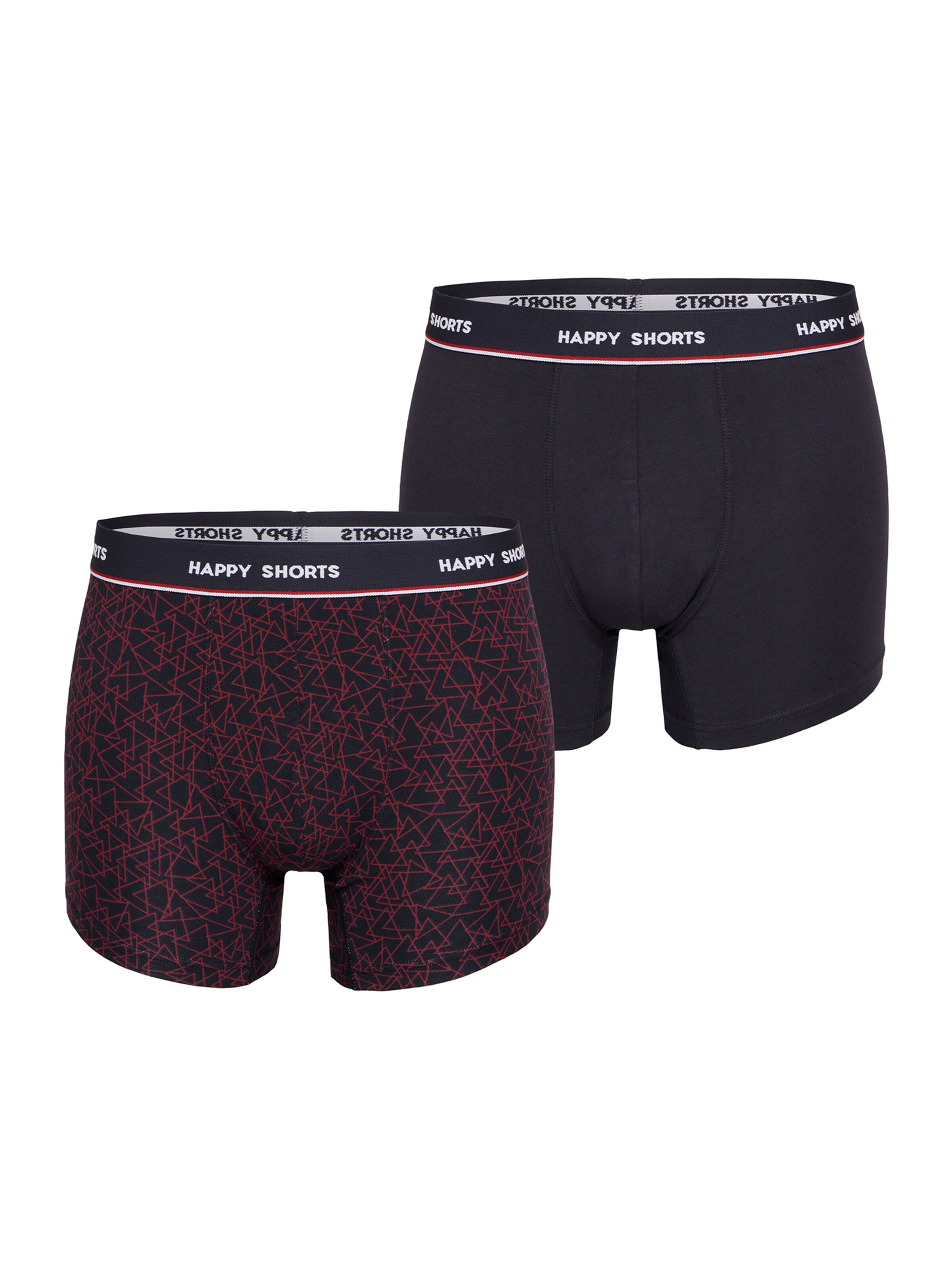 Happy Shorts Retro Pants ' Trunks ' in Blau: Vorderseite