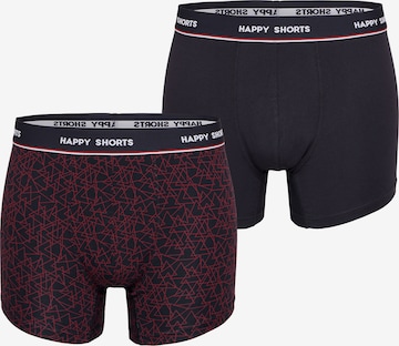 Happy Shorts Boxershorts ' Trunks ' in Blauw: voorkant
