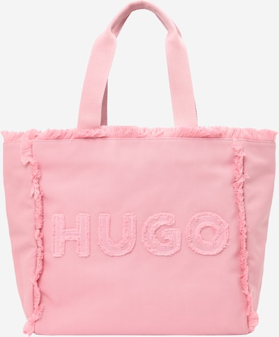 Pirkinių krepšys 'Becky' iš HUGO, spalva – rožių spalva, Prekių apžvalga
