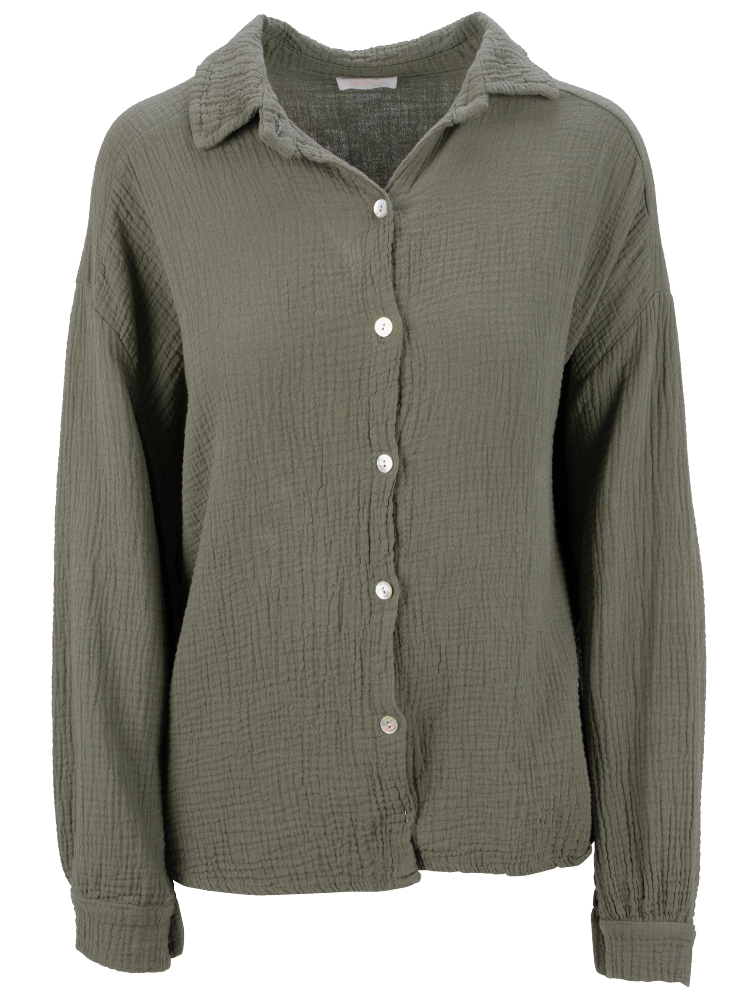 Seasons of April Blouse 'Sasha' in Groen: voorkant