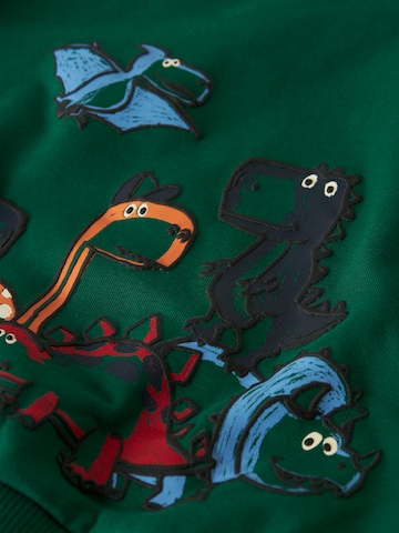 NAME IT Bluza 'NMMLEON' w kolorze zielony