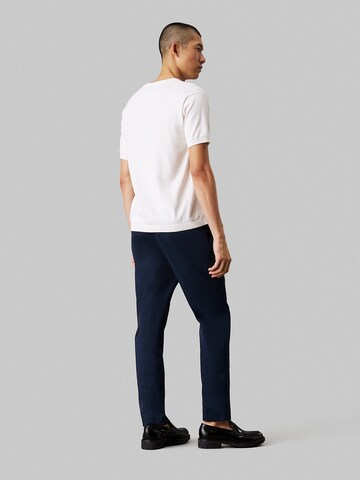 Calvin Klein Regular Broek in Blauw