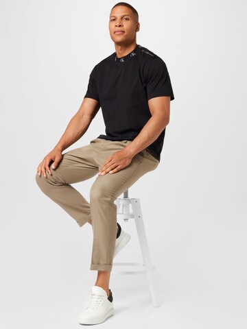 Calvin Klein Jeans T-Shirt in Schwarz