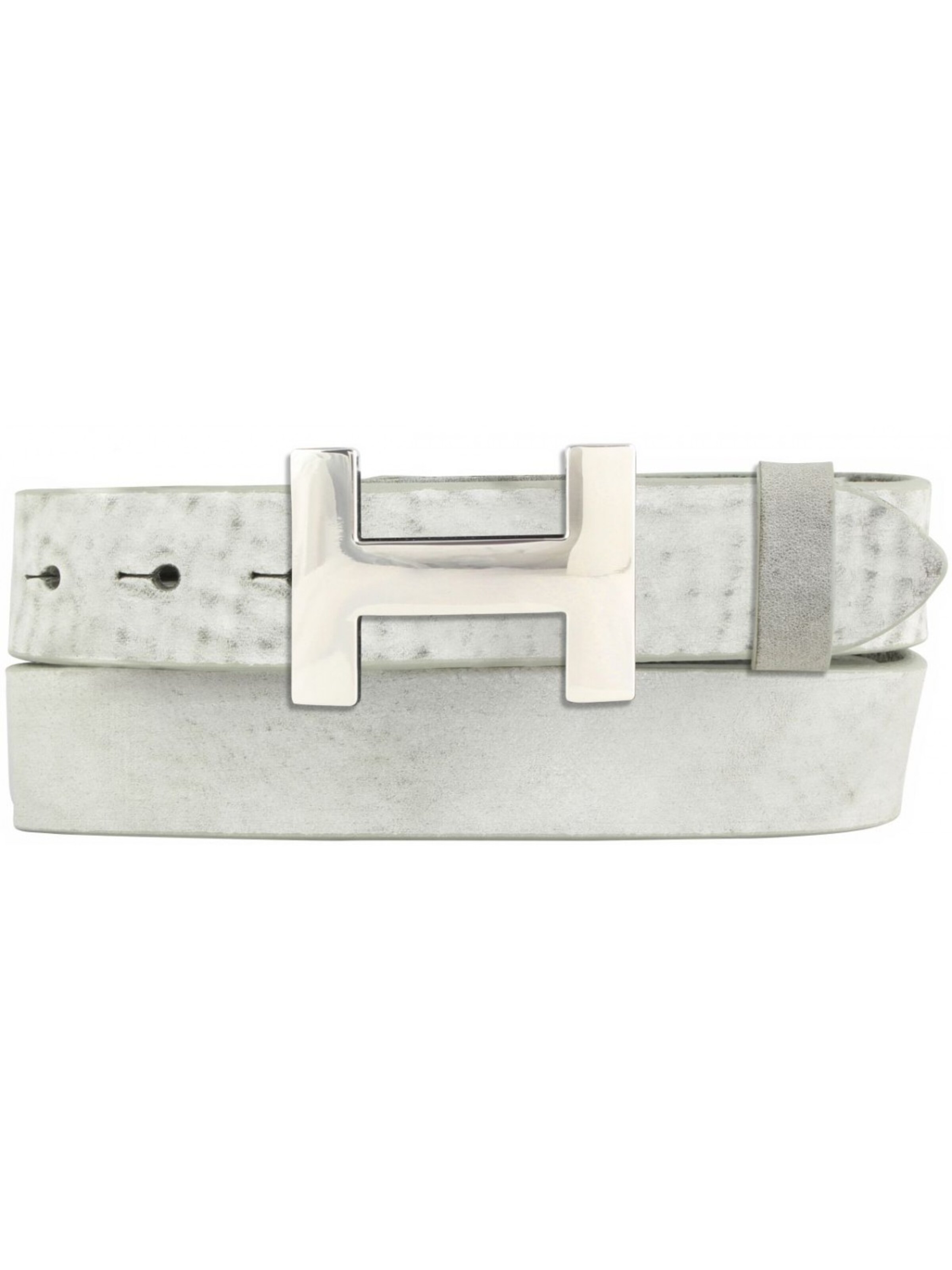BELTINGER Belt 'Hermine' in Grey: front