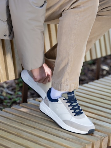 Baskets basses 'Parker' US POLO ASSN. en beige