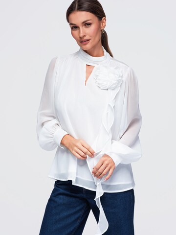 Camicia da donna di Ombre in bianco