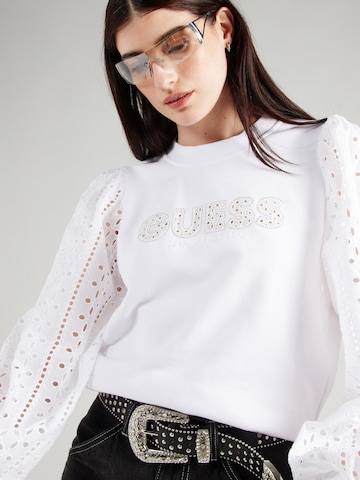 GUESS Sweatshirt 'SANGALLO' in Wit
