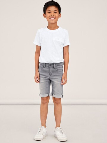 Slimfit Jeans 'Sofus' di NAME IT in grigio: frontale