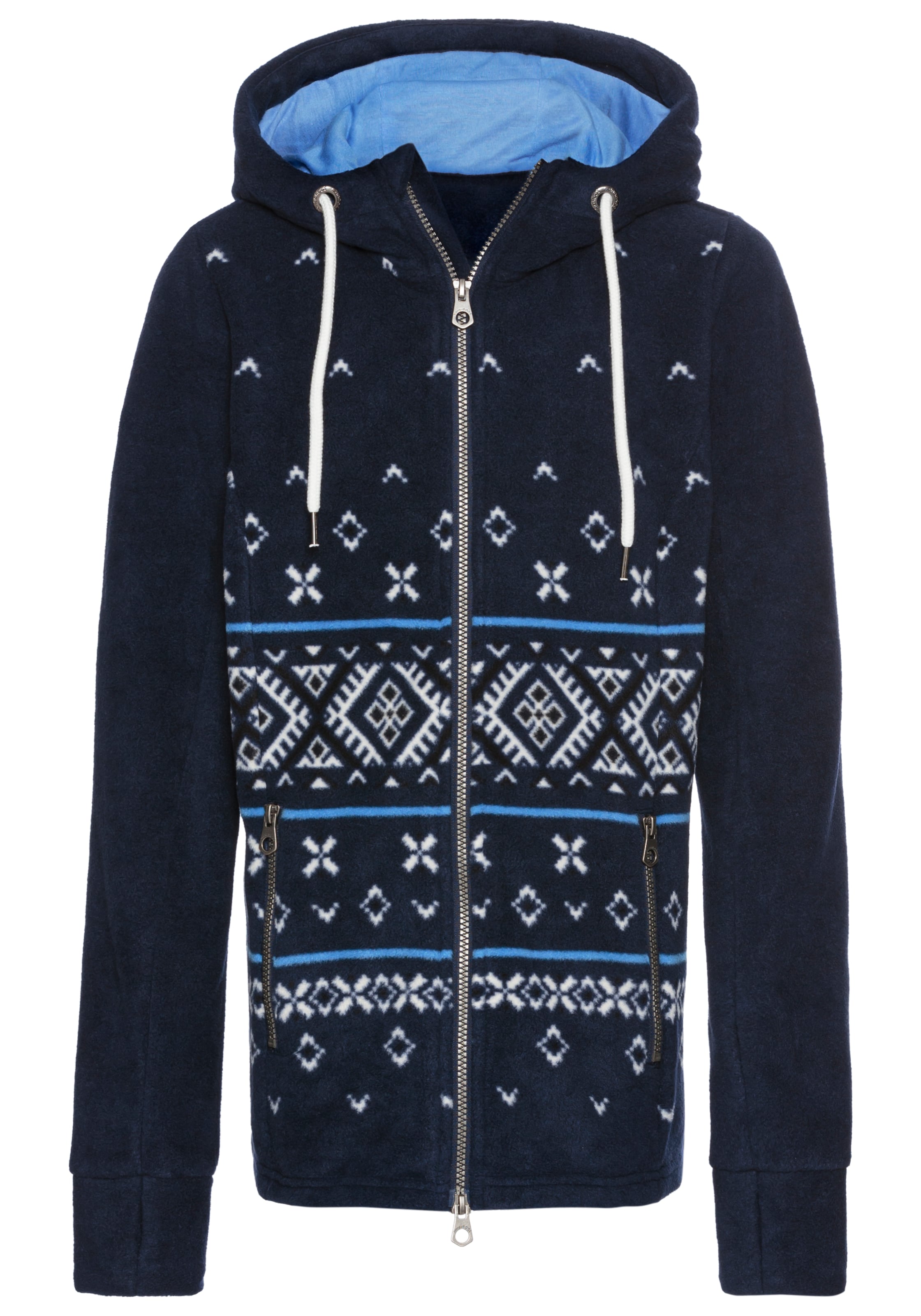 KangaROOS Fleecejacke in Blau: Vorderseite