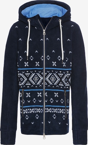 KangaROOS Fleecejacke in Blau: Vorderseite