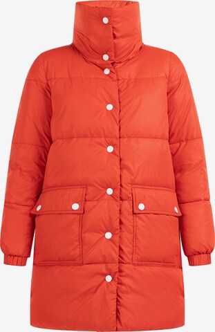 Manteau d’hiver DreiMaster Maritim en orange : devant