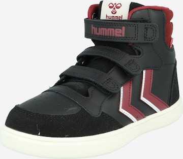 Hummel - Sapatilhas 'Stadil Pro' em preto: frente