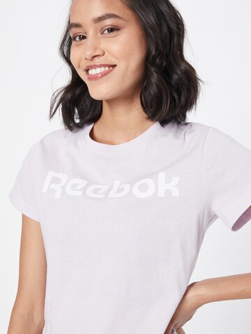 Reebok Sport Performance shirt in Purple