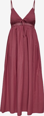 Robe 'ONLBriar' ONLY en rouge : devant