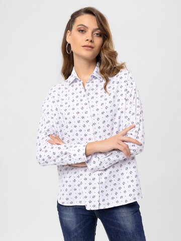 Chemisier By Diess Collection en blanc : devant