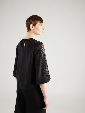 Copenhagen Muse Bluzka 'MOLLY' w kolorze czarny