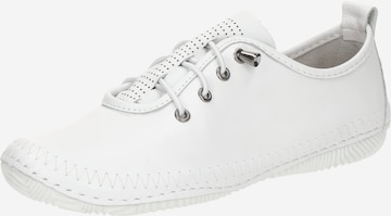 Sneaker bassa di COSMOS COMFORT in bianco: frontale