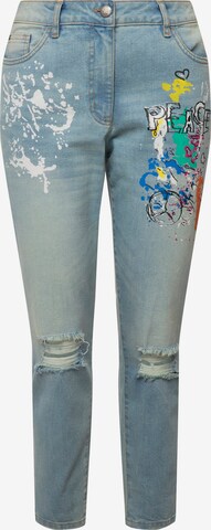 Angel of Style Regular Jeans in Blue: front