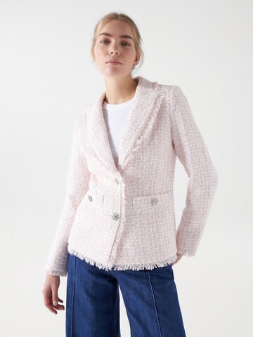 Salsa Jeans Blazers in Roze: voorkant