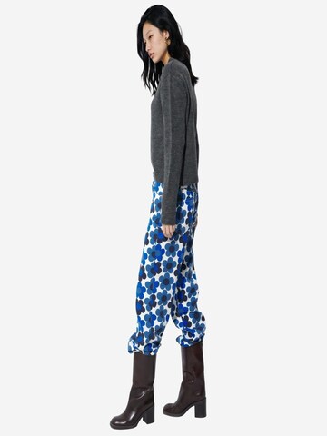 Viorna Gebreid vest in Grijs