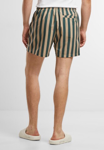 Urban Classics Board Shorts in Beige