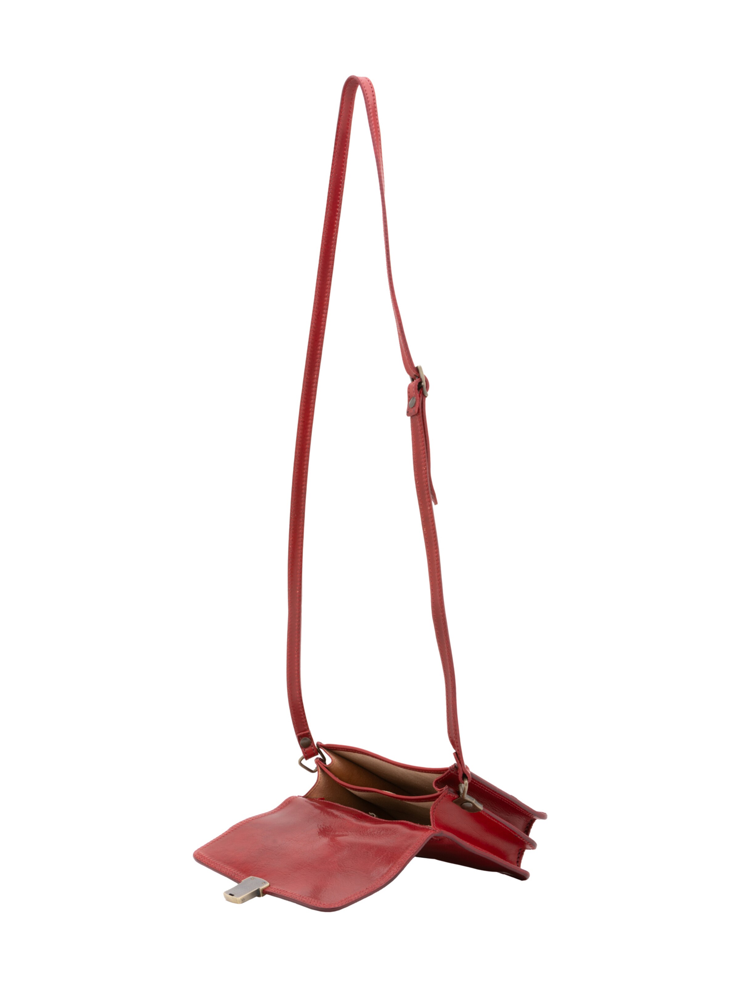 Borsa a tracolla di Viola Castellani in rosso