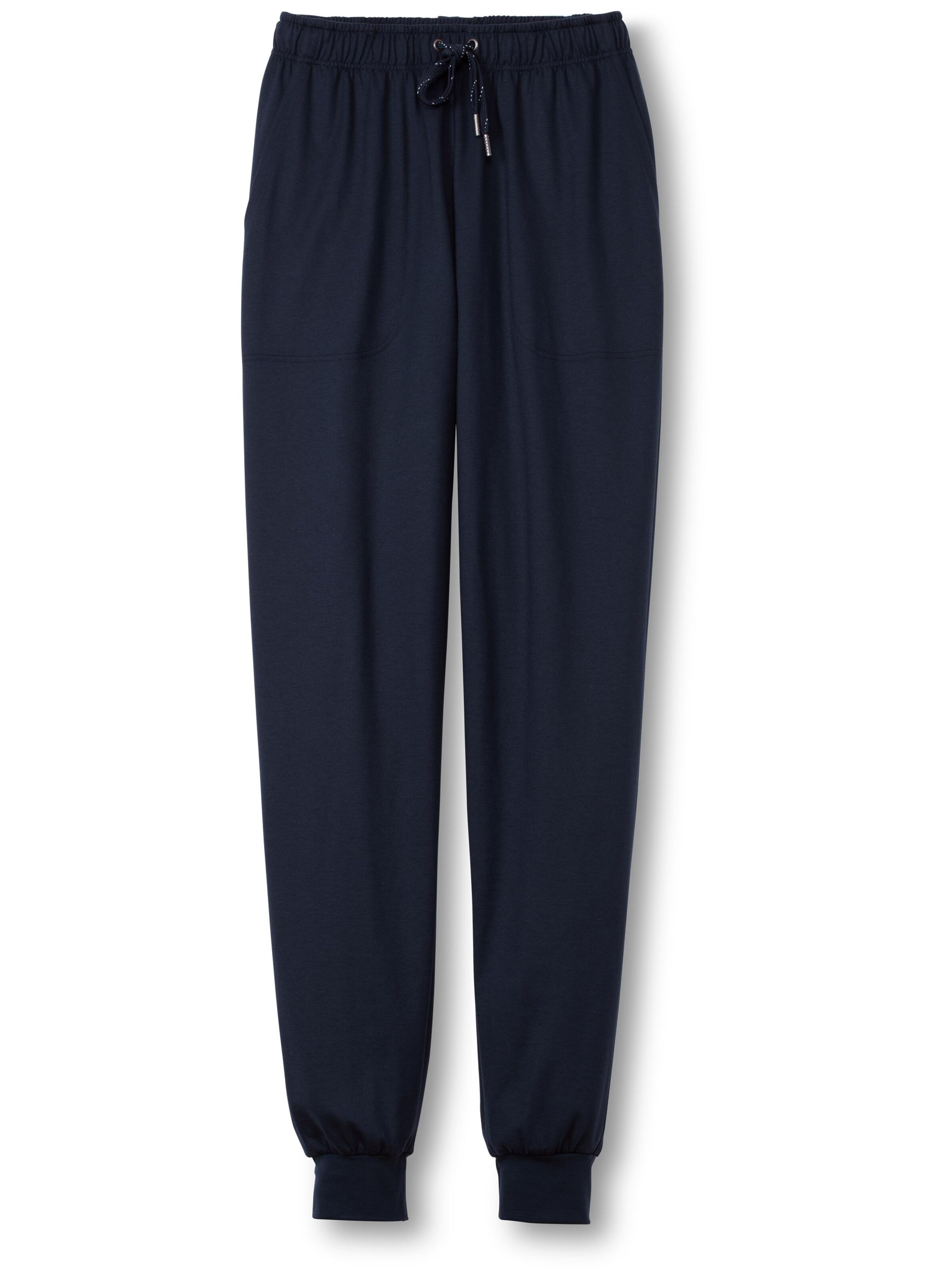 CALIDA Pyjamahose 'Remix Basic Sleep'‌‌ in Blau: Vorderseite