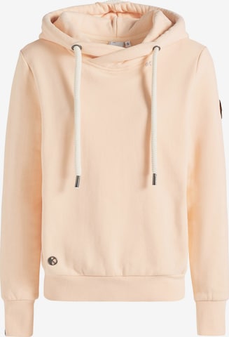 khujo Sweatshirt 'Tesia' in Oranje: voorkant