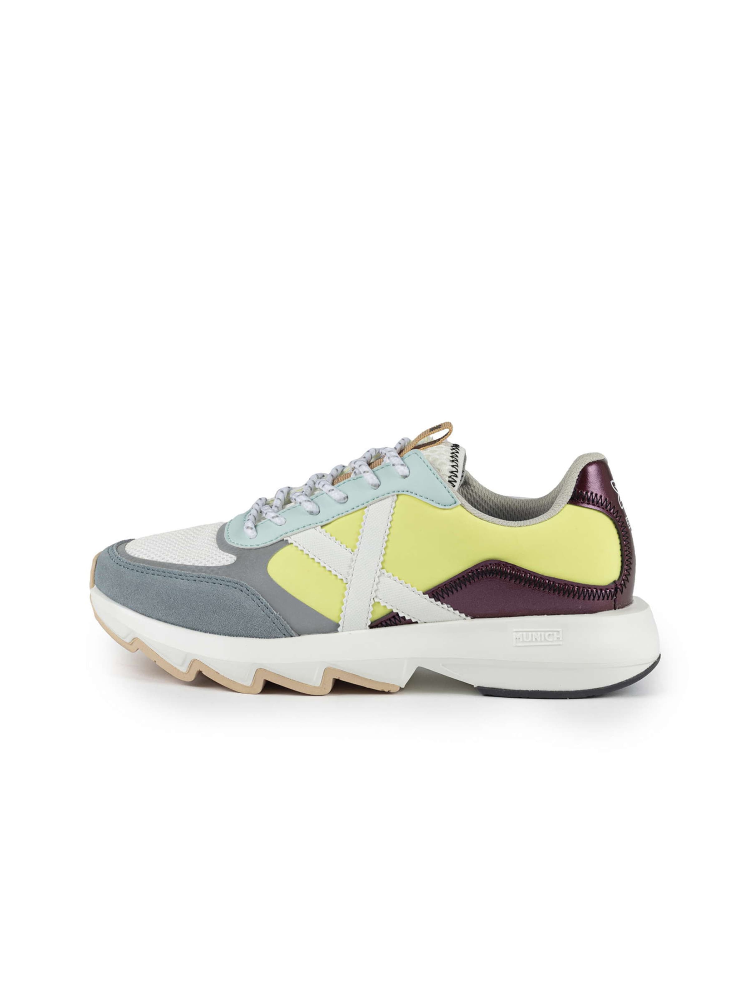 MUNICH Σνίκερ χαμηλό 'Ready' σε κίτρινο: μπροστά