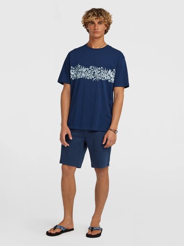 O'NEILL Shirt 'Uni Flower' in Blue