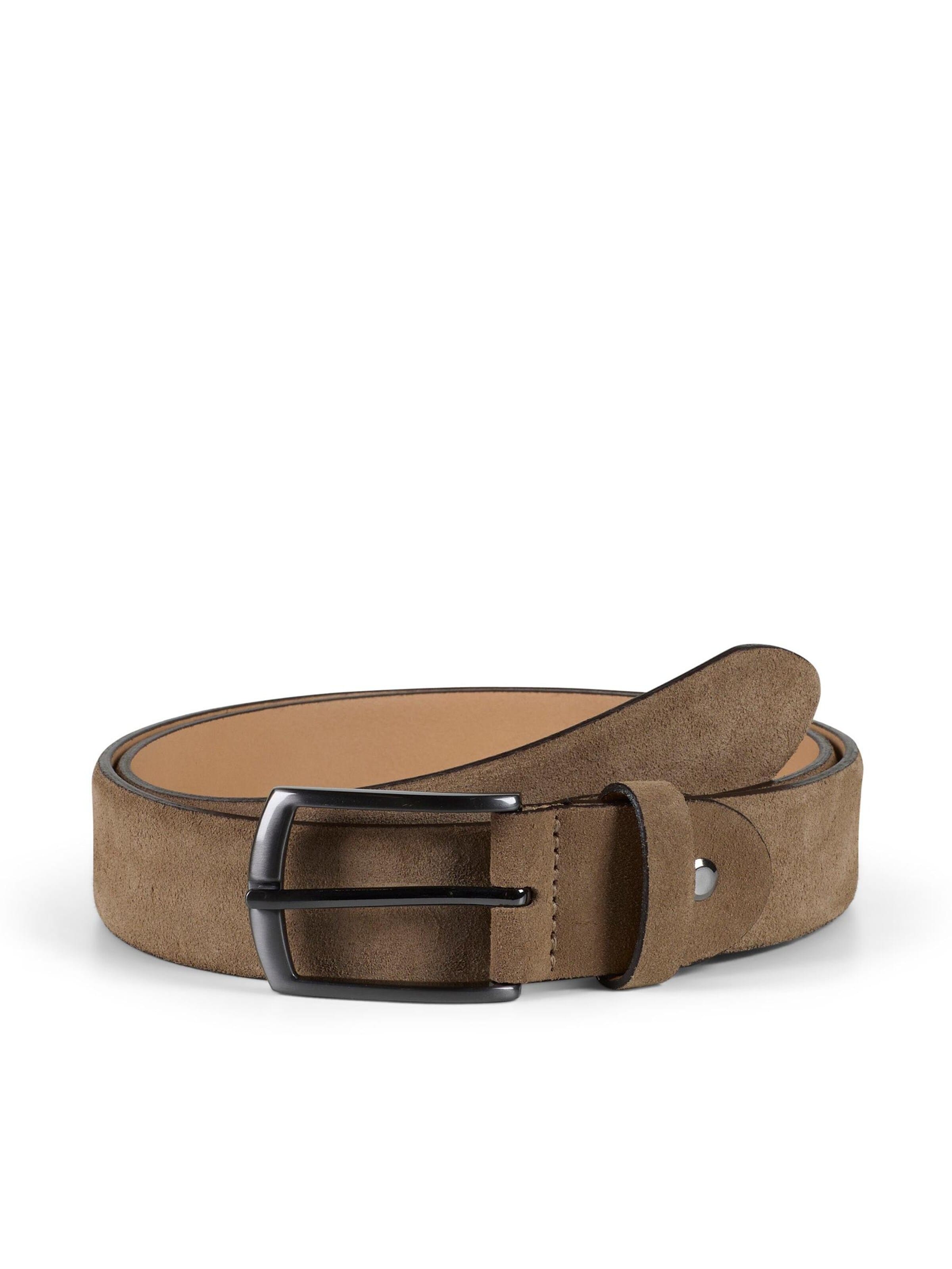 Howard London Riem 'Howard Belt Zack Beige' in Beige: voorkant