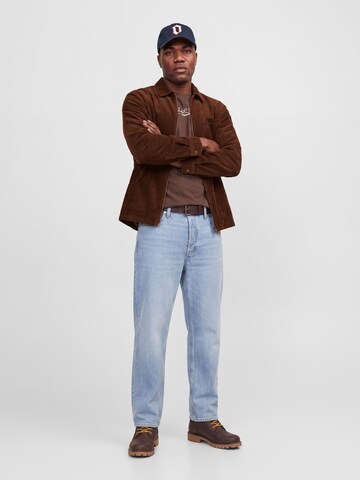 Regular fit Camicia di JACK & JONES in marrone