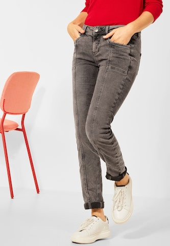 STREET ONE Jeans in Brown: front