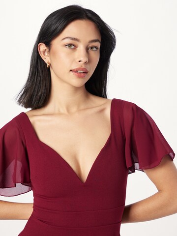 Robe de cocktail 'KARA' WAL G. en rouge